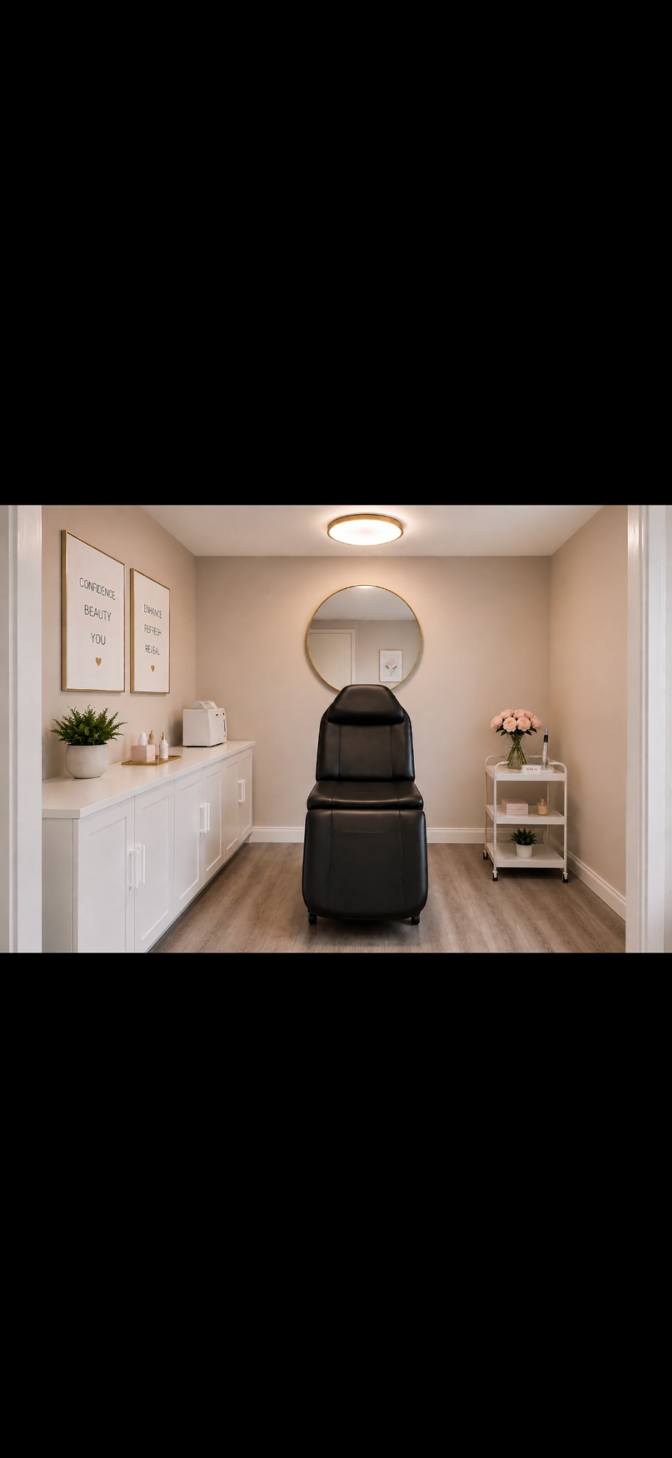 Aesthetic treatment room