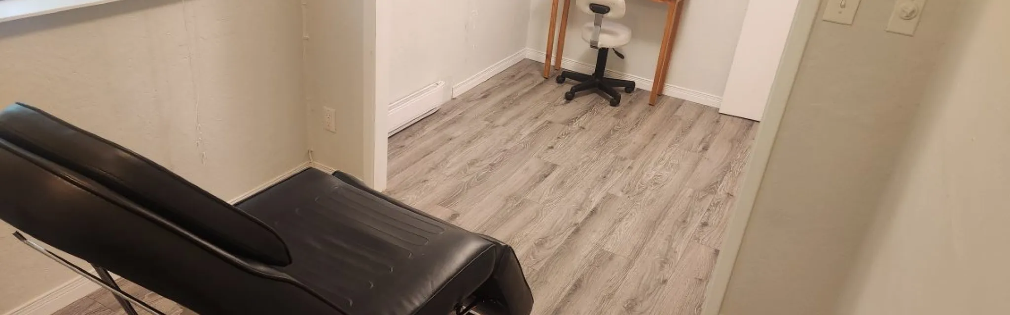 Chair at injectables clinic in Campbellford