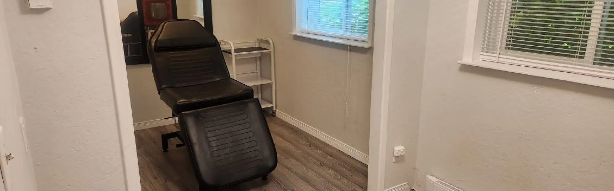 Office chair at Botox clinic