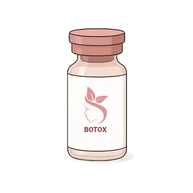 Botox pink icon